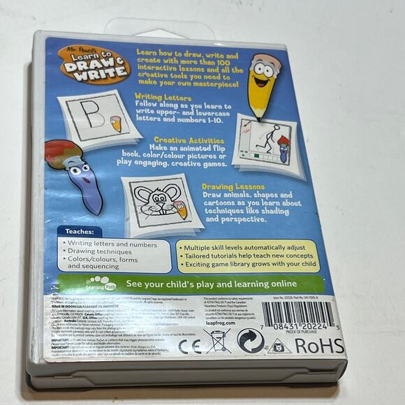 Leapster learning games Dora, Toy Story3 Backyardigans learn to draw video lot - Picture 14 of 16